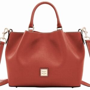 Dooney & Bourke Brenna Saffiano Leather Tote - Burnt orange